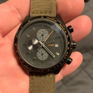 Fossil men’s watch. Needs battery.